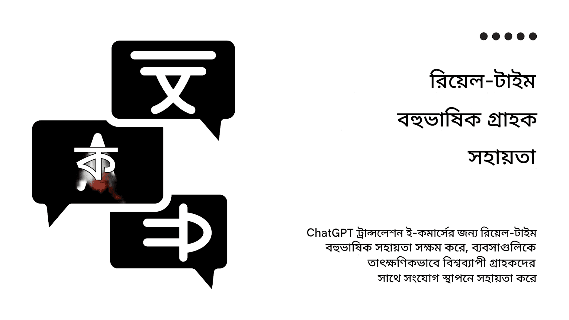 ই-কমার্সের জন্য চ্যাট জিপিটি অনুবাদ: বিশ্বব্যাপী গ্রাহকদের রূপান্তর করা