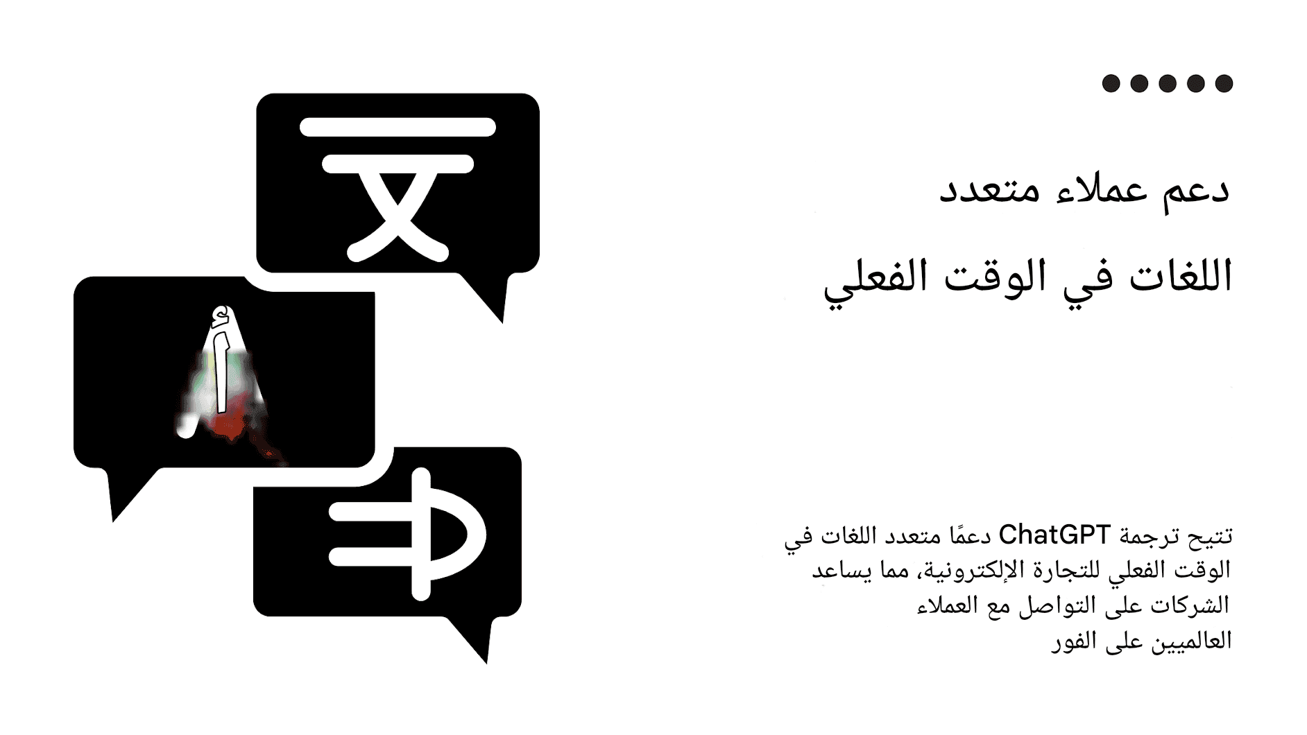 ترجمات Chat GPT للتجارة الإلكترونية: تحويل العملاء العالميين