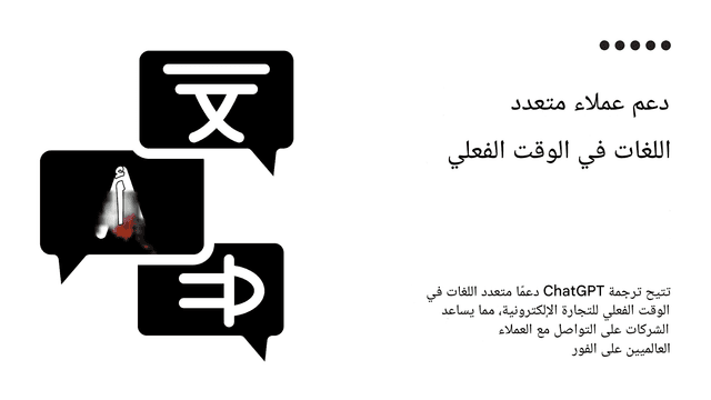 ترجمات Chat GPT للتجارة الإلكترونية: تحويل العملاء العالميين