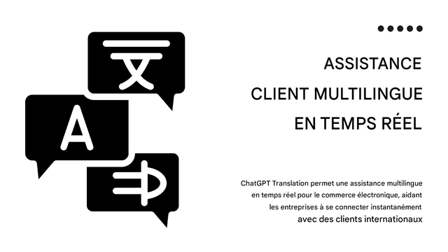 Traductions GPT pour le commerce électronique : conversion des clients internationaux