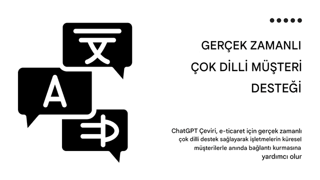 E-ticaret için Sohbet GPT Çevirileri: Küresel Müşterileri Dönüştürme