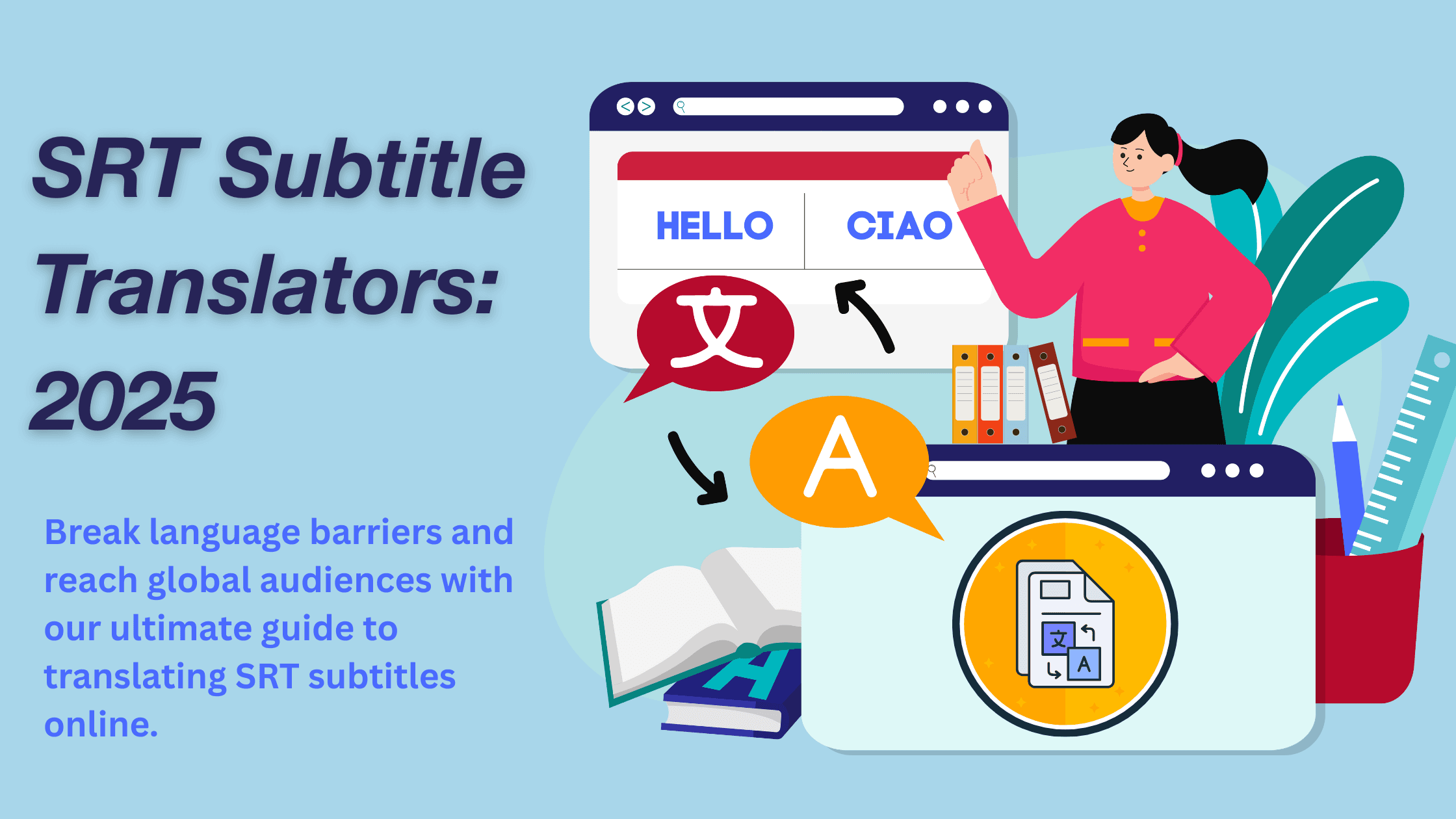 Best Online SRT Subtitle Translators: 2025 Comparison