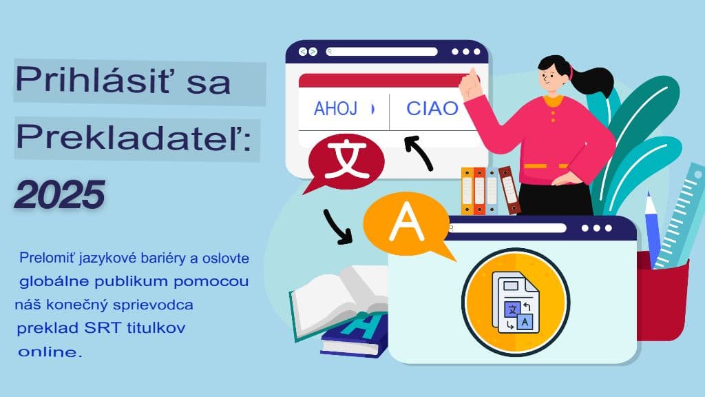 Najlepšie online prekladače titulkov SRT: Porovnanie v roku 2025