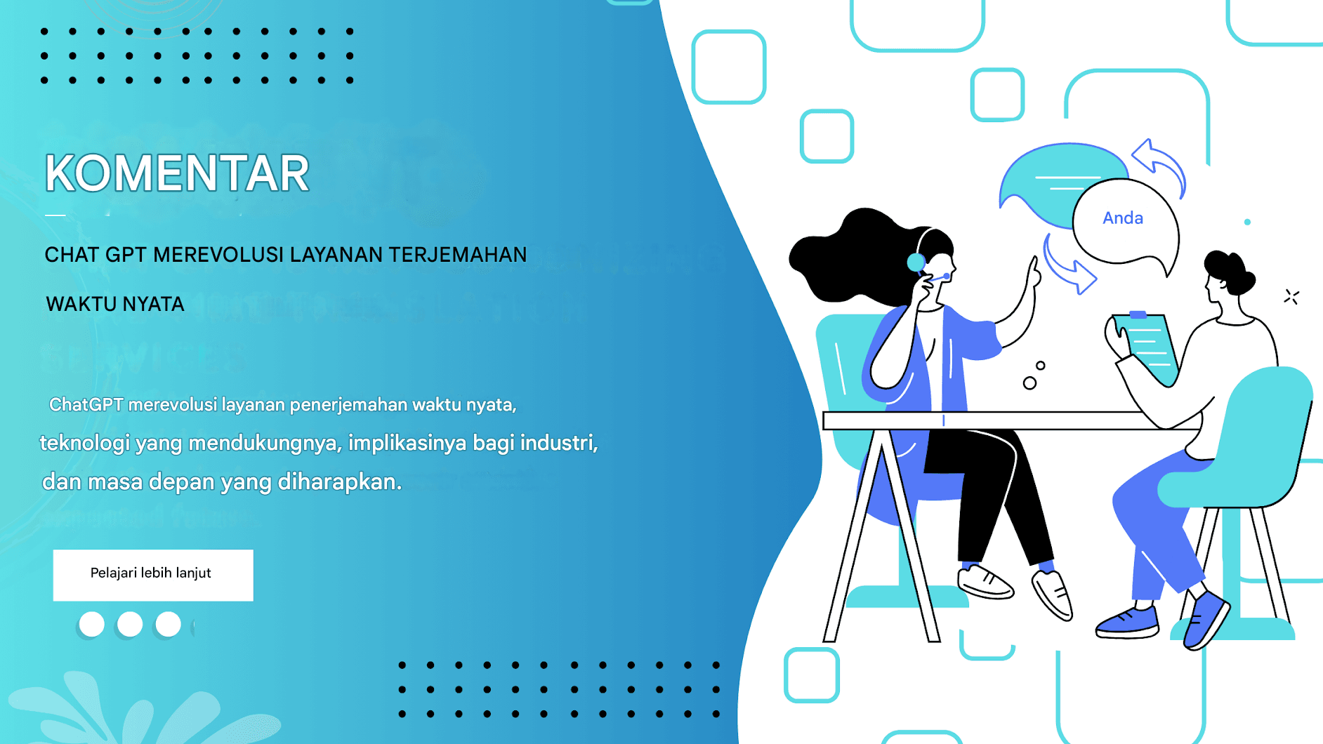 Bagaimana Chat GPT Merevolusi Layanan Penerjemahan Real-Time