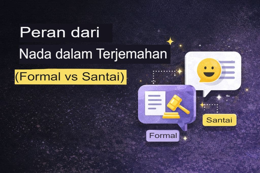 Peran Nada dalam Penerjemahan (Formal vs Kasual)