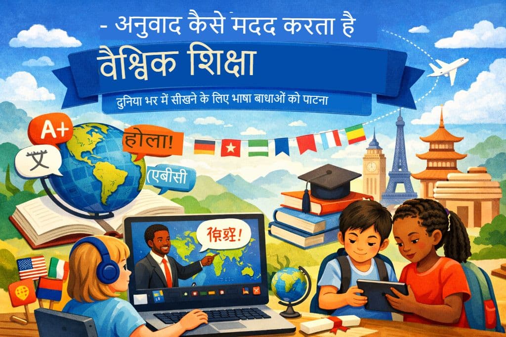 अनुवाद ग्लोबल एजुकेशन में कैसे मदद करता है