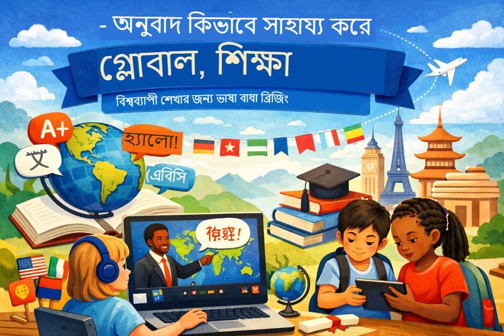 বিশ্বব্যাপী শিক্ষায় অনুবাদ কীভাবে সাহায্য করে