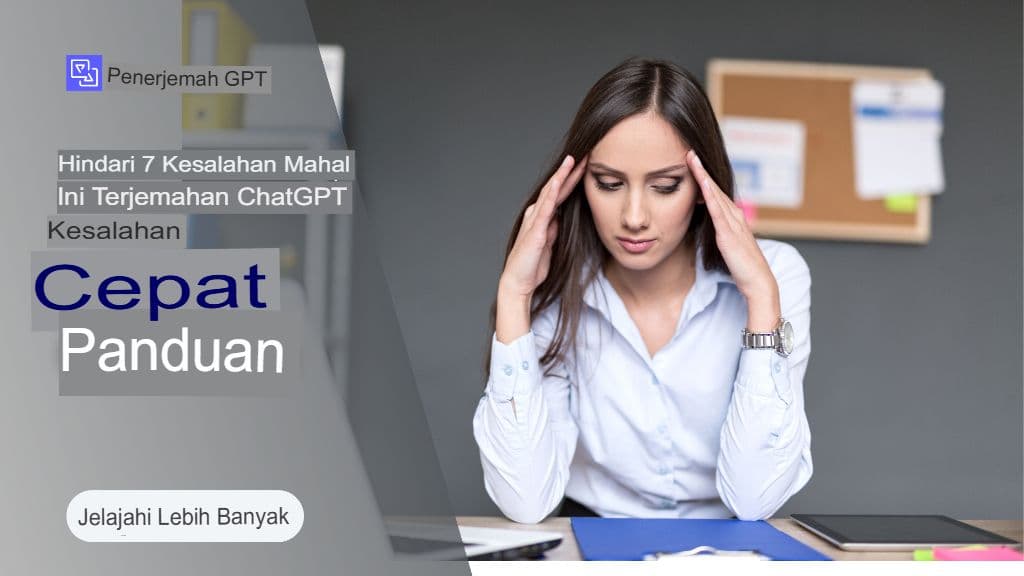 Hindari 7 Kesalahan Terjemahan ChatGPT yang Merugikan Ini (dan Cara Memperbaikinya)