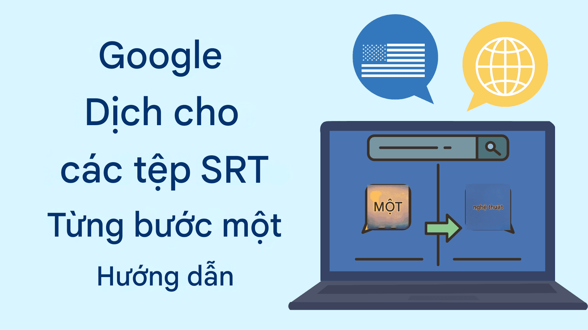 Google Dịch cho Tệp SRT: Hướng dẫn từng bước
