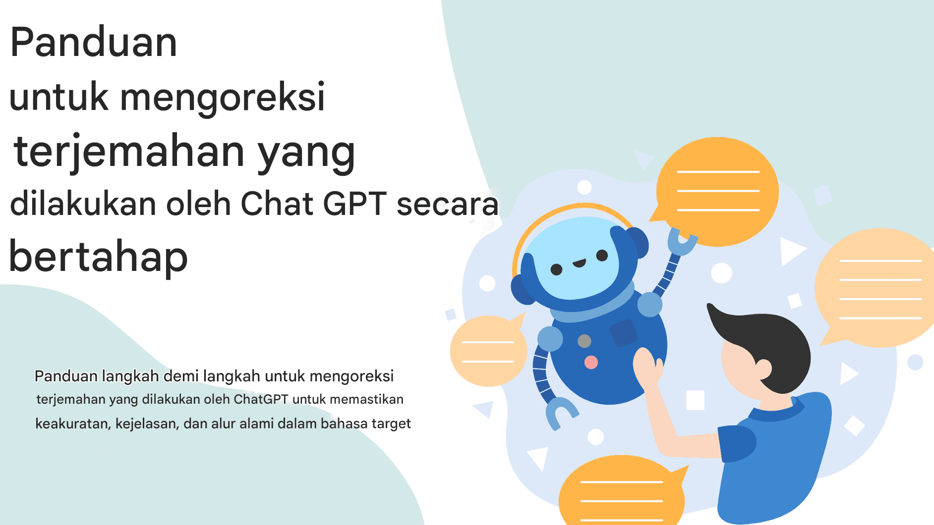 Cara Efektif Mengoreksi Terjemahan GPT Obrolan