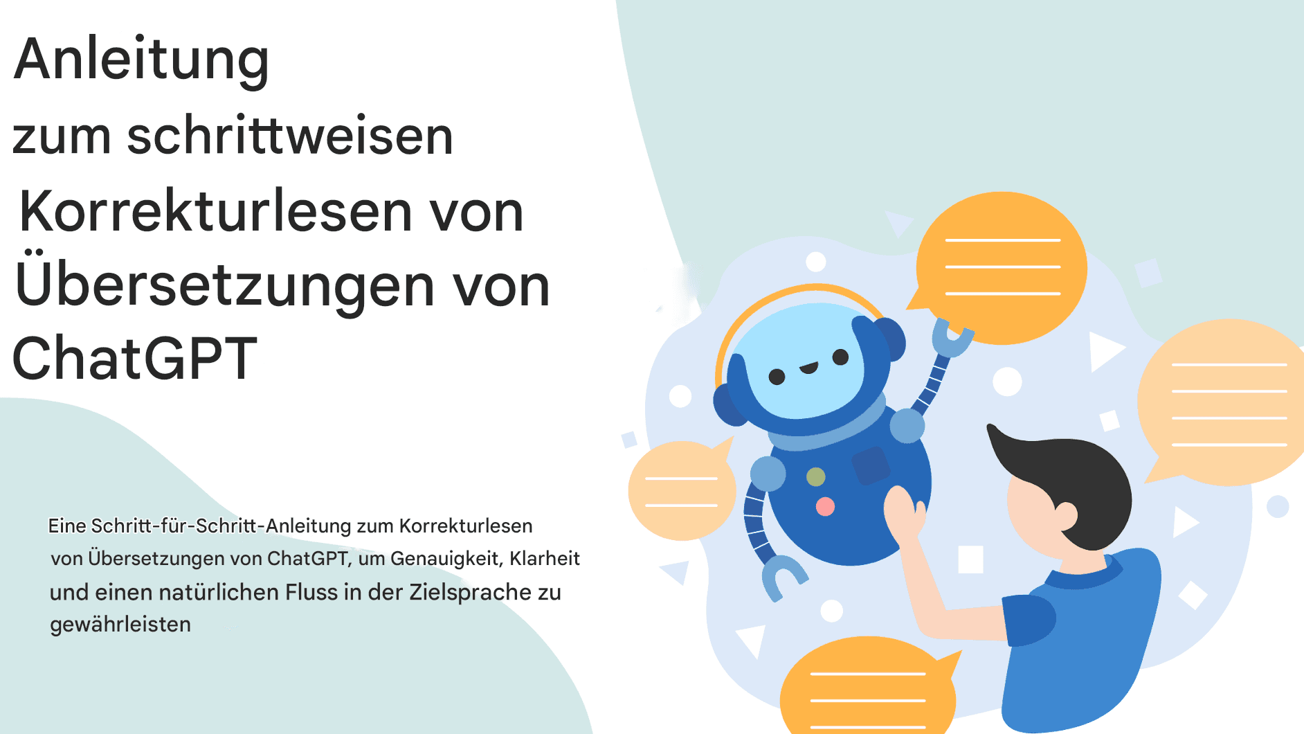 So korrigieren Sie Chat-GPT-Übersetzungen effektiv