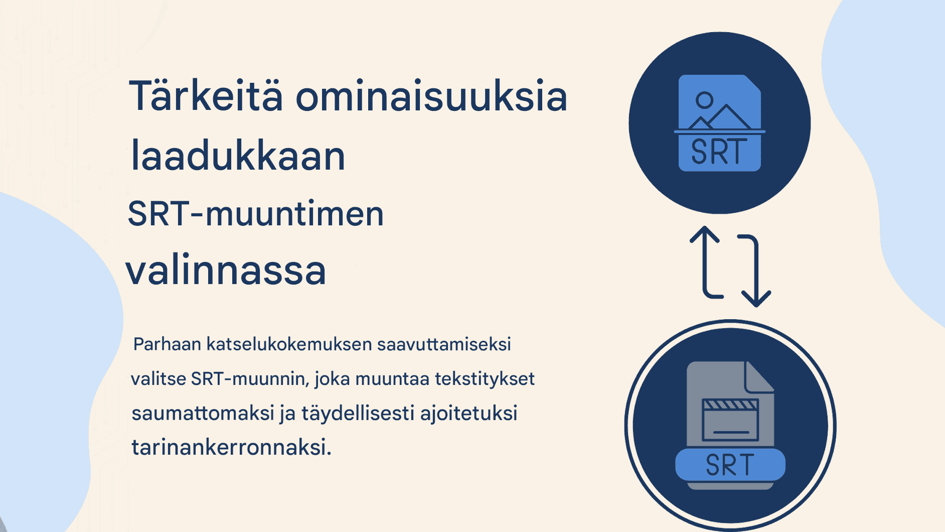 SRT Language Converter: Muunna tekstitykset mille tahansa kielelle