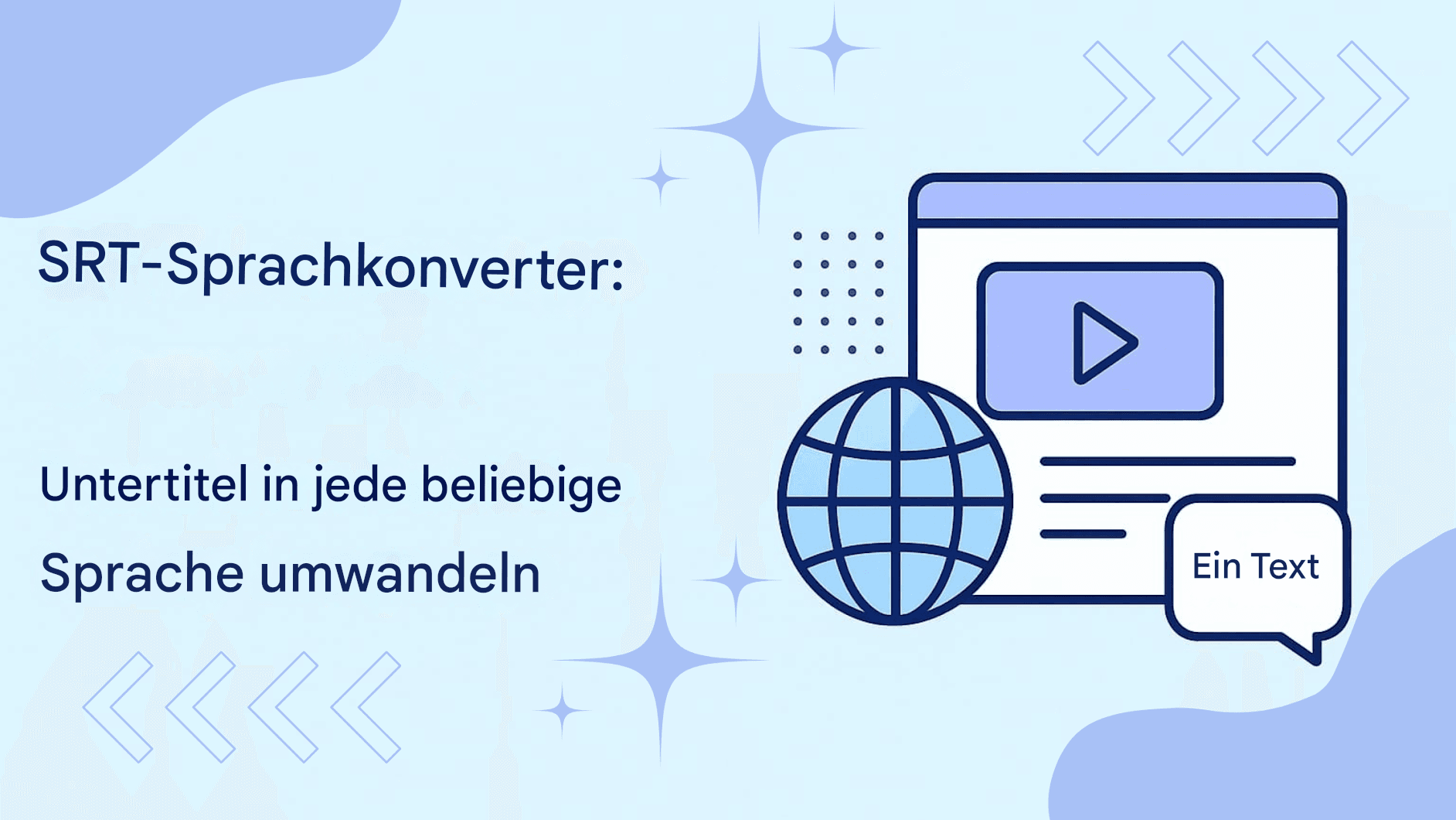 SRT-Sprachkonverter: Untertitel in jede beliebige Sprache umwandeln