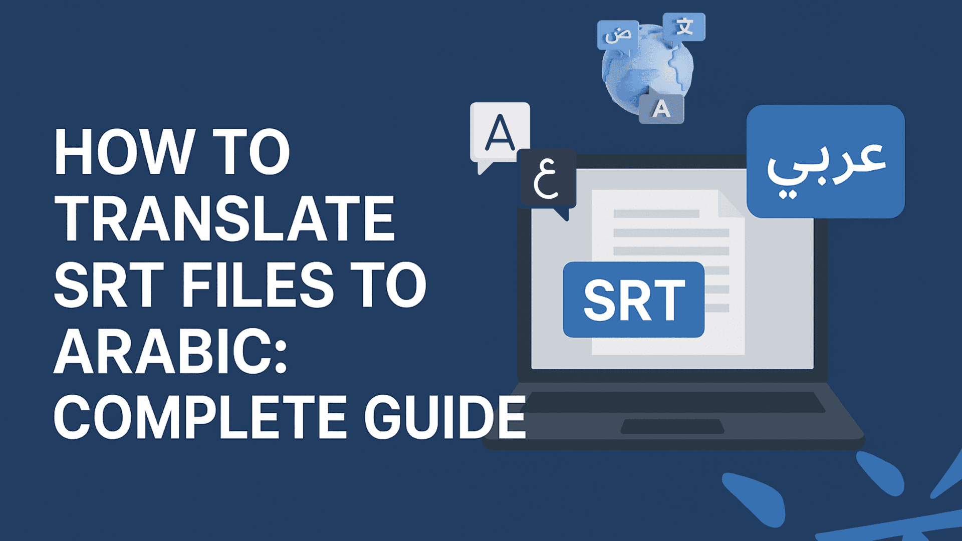 How to Translate SRT Files to Arabic: Complete Guide