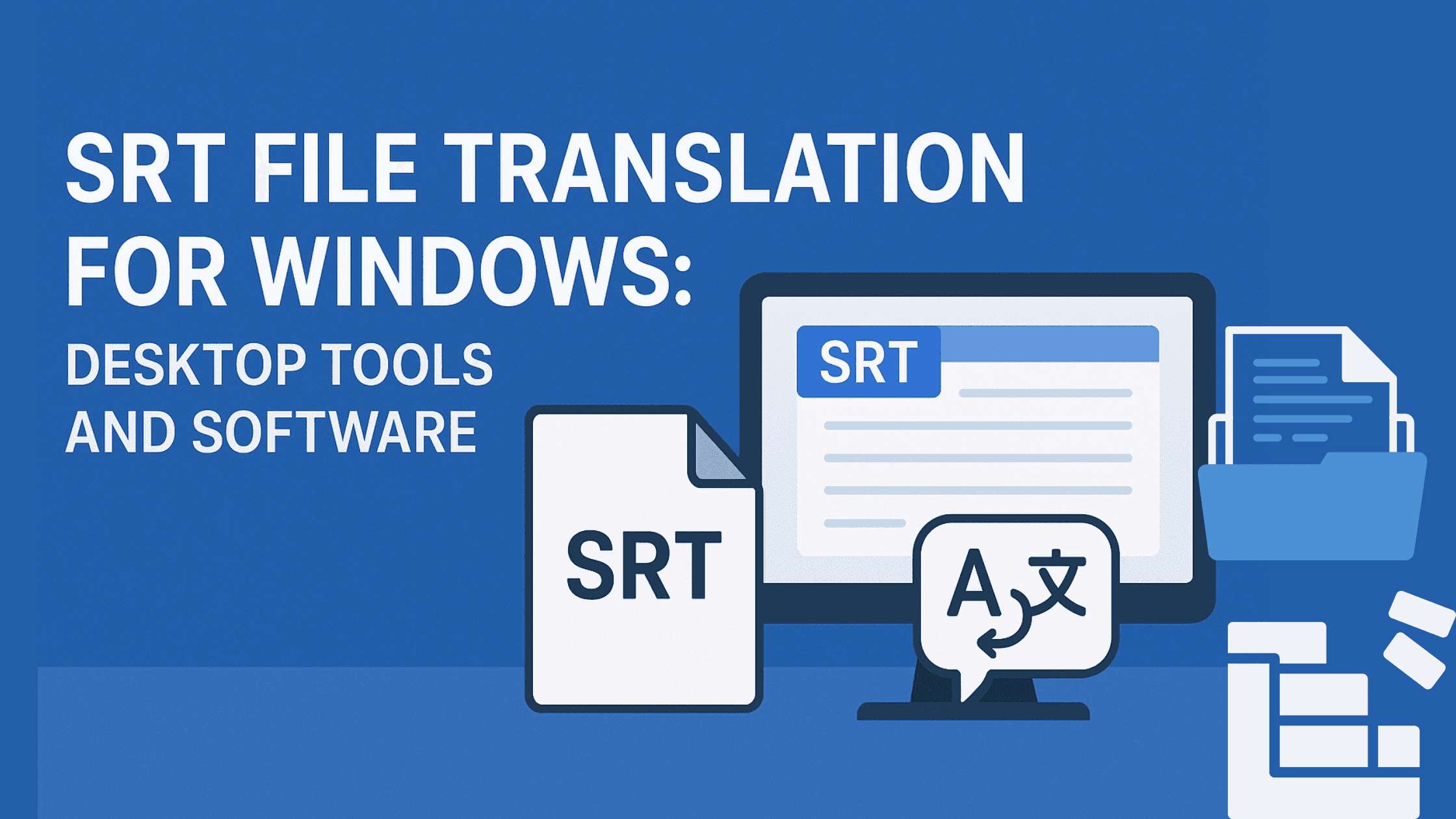 SRT File Translation for Windows: Desktop Tools and Software