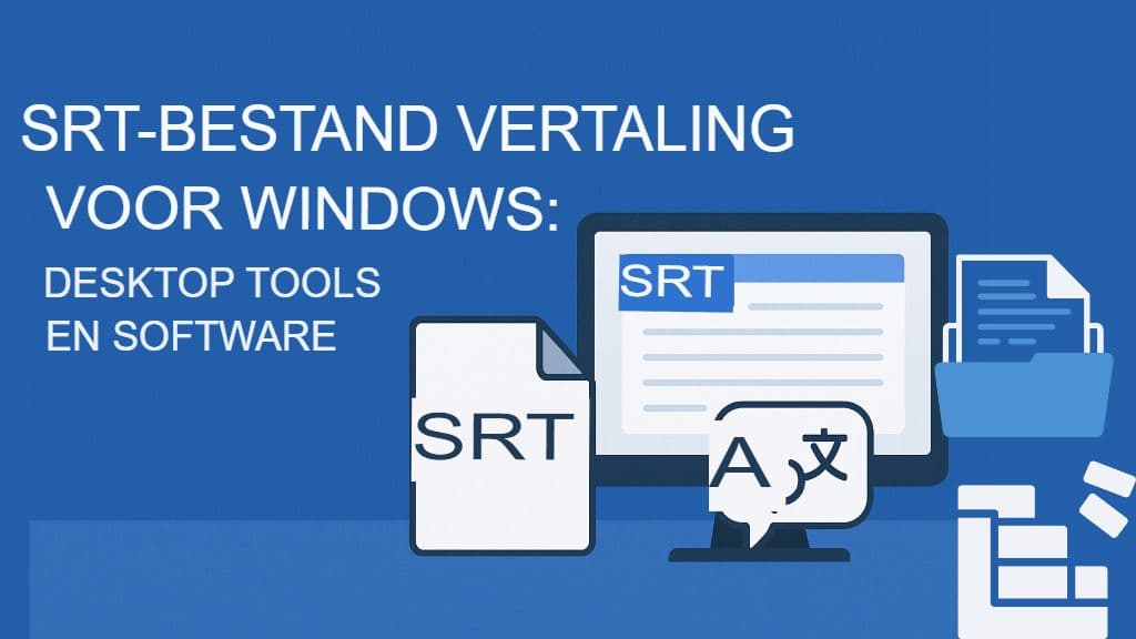 SRT-bestandsvertaling voor Windows: bureaubladhulpmiddelen en software