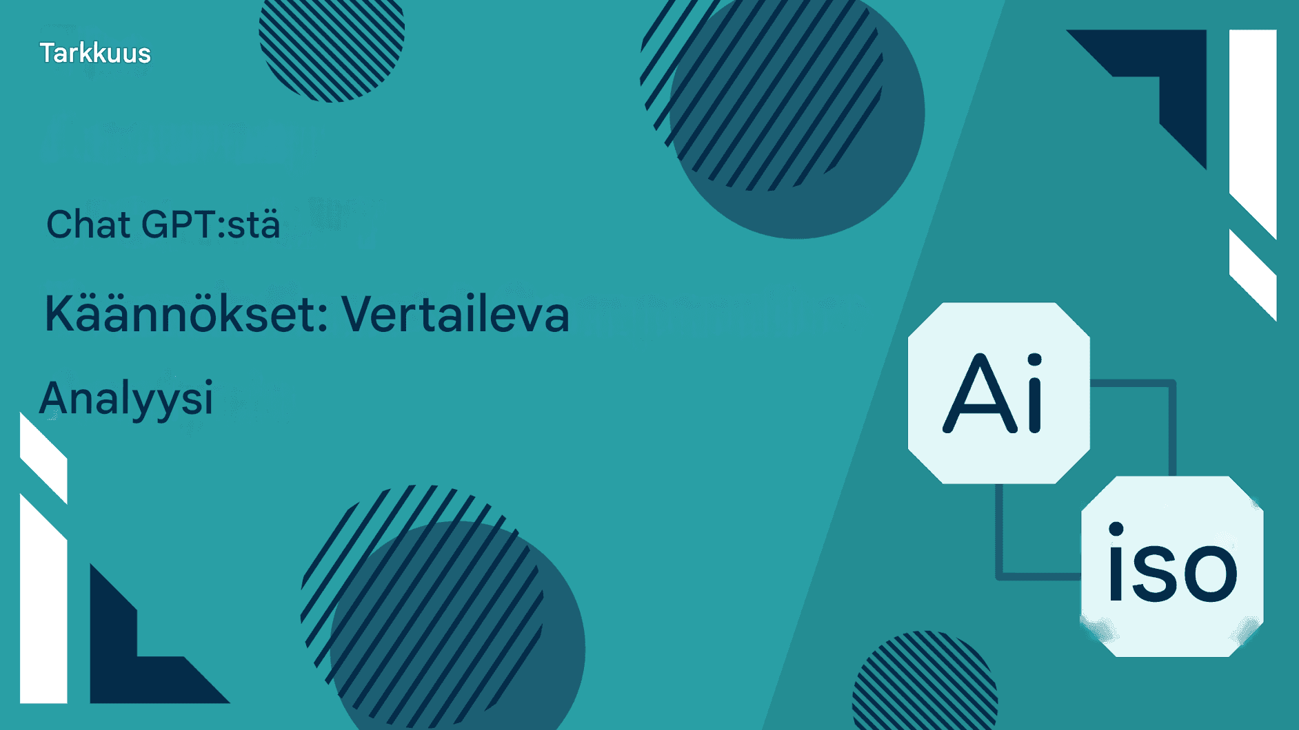 "ChatGPT-käännösten tarkkuus: vertaileva analyysi"