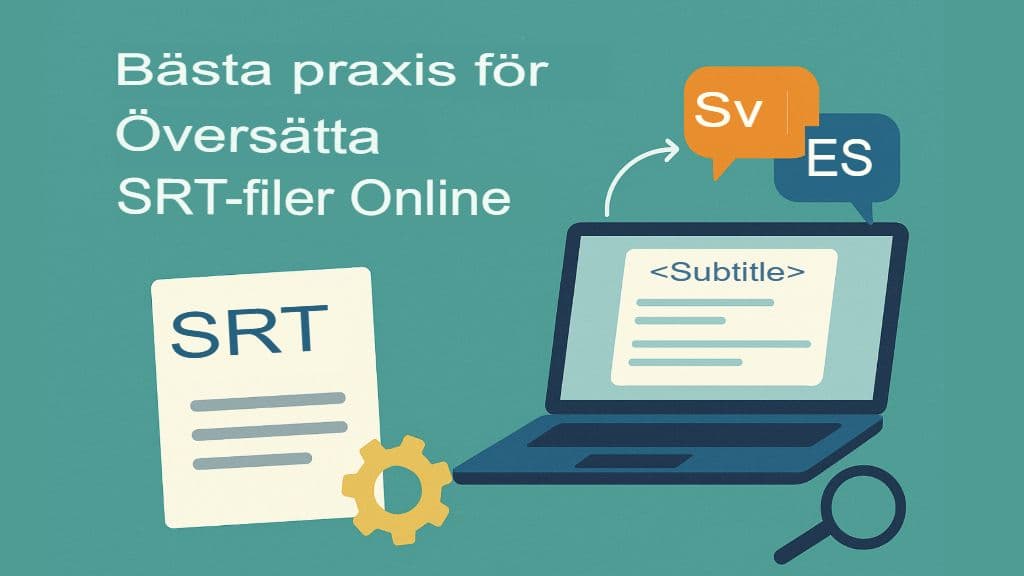 Bästa SRT-undertextöversättare online: Jämförelse 2025