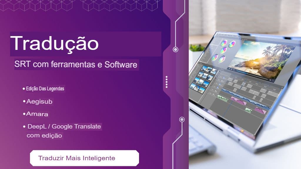 Como traduzir vídeos perfeitamente: um guia completo para o fluxo de trabalho SRT