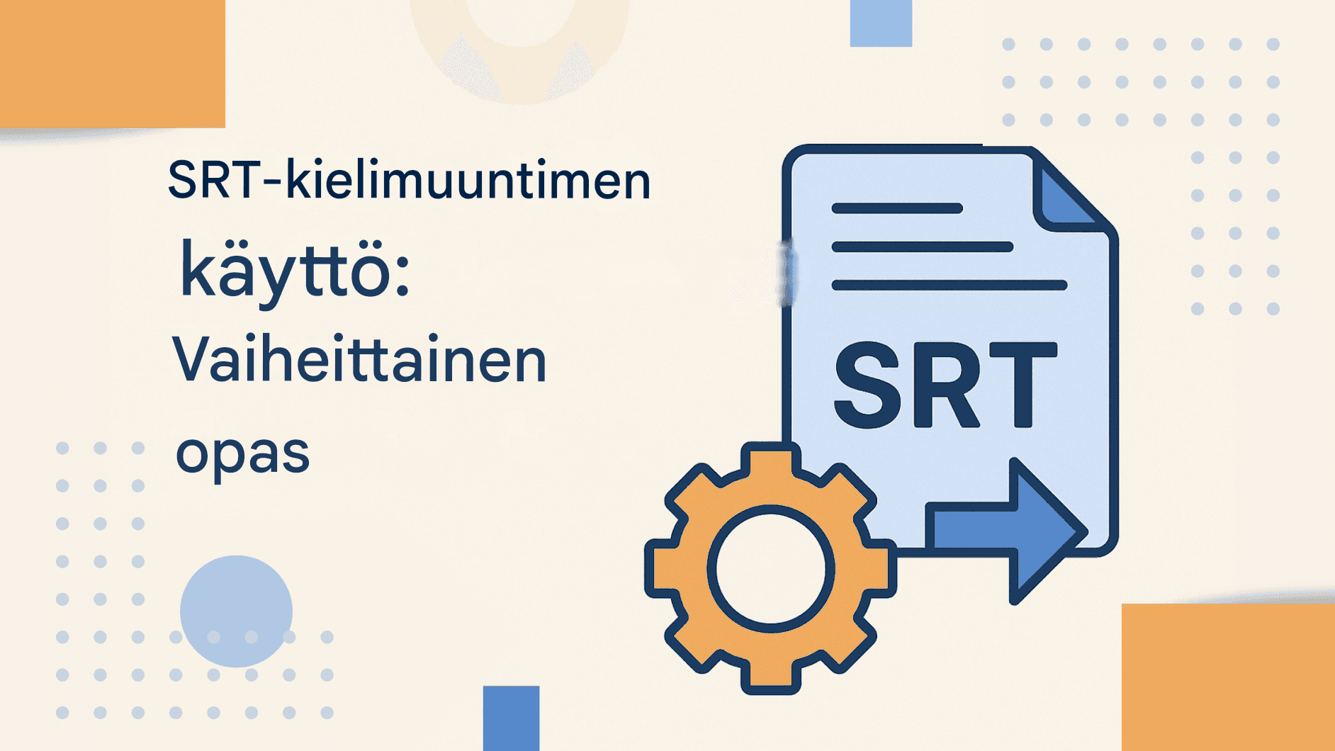 SRT Language Converter: Muunna tekstitykset mille tahansa kielelle