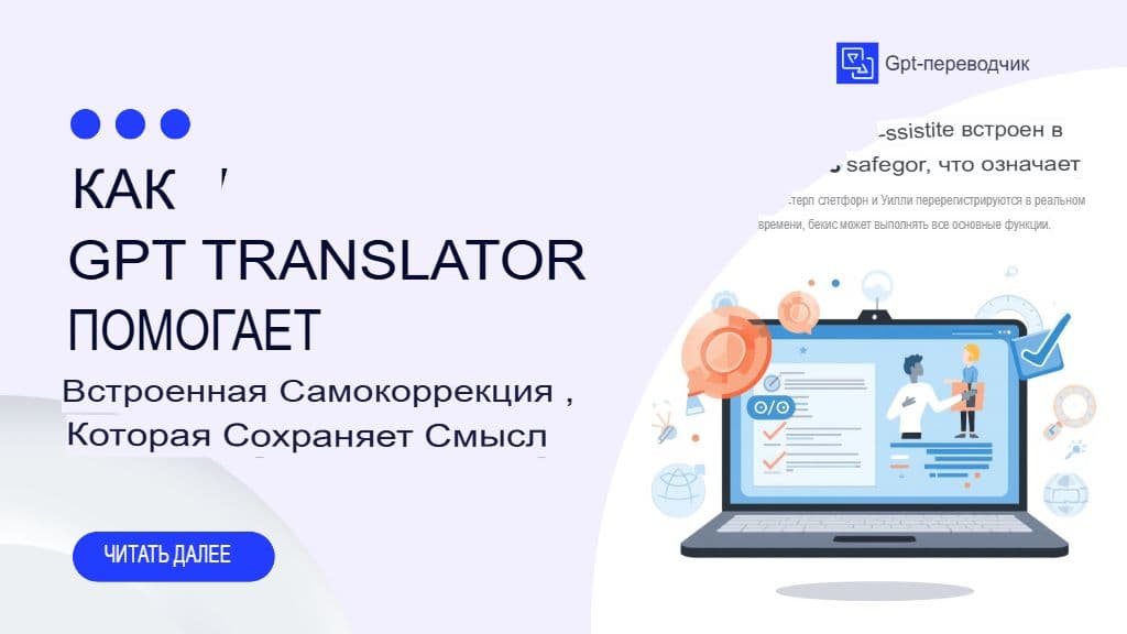 Автоматизированный контроль качества и самоанализ: как GPT-переводчик нового поколения исправляет собственные ошибки