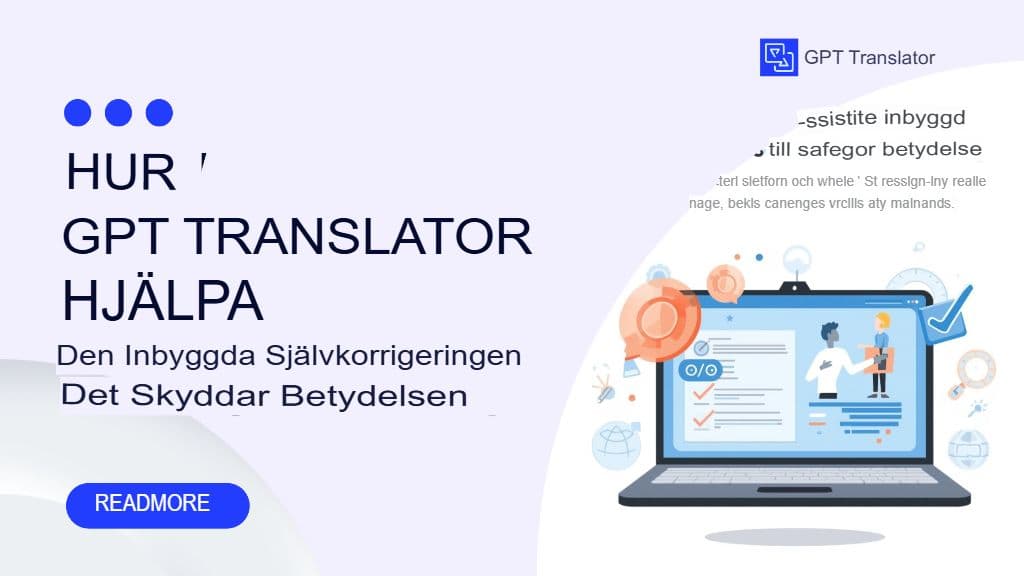 Automatiserad QA och självreflektion: Hur nästa generations GPT-översättare åtgärdar sina egna misstag
