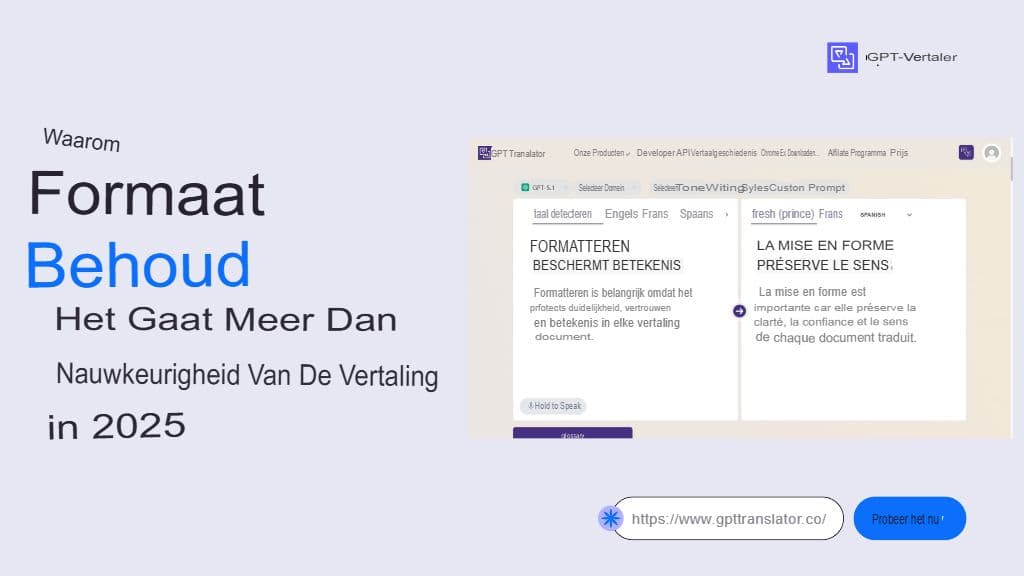Waarom het behoud van opmaak belangrijker is dan de nauwkeurigheid van vertalingen in 2025