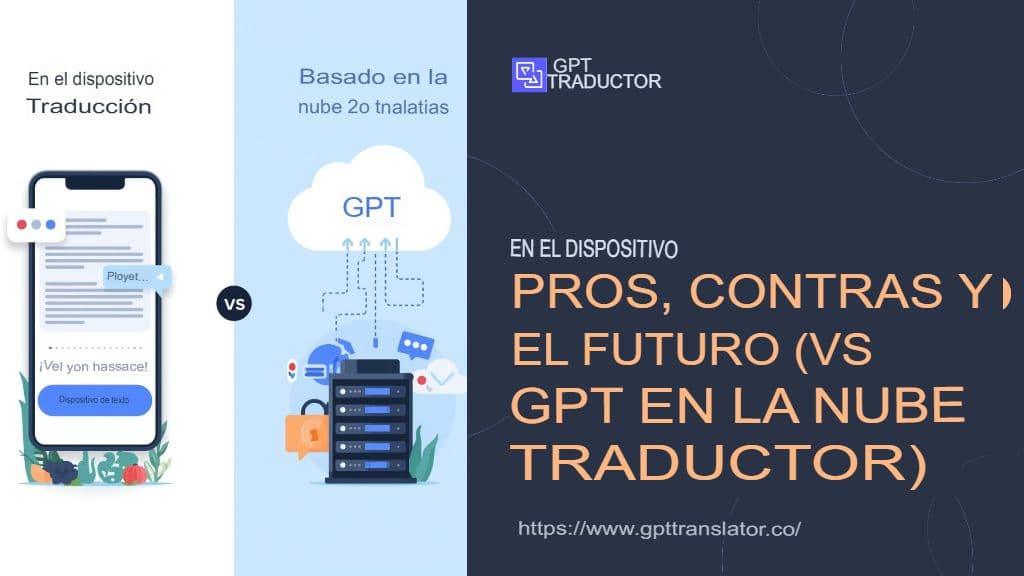 Traducción en el dispositivo: ventajas, desventajas y futuro (frente al traductor GPT en la nube)