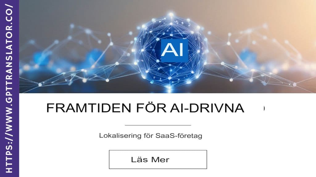 Framtiden för AI-driven lokalisering för SaaS-företag
