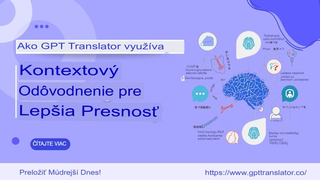 Ako prekladač GPT využíva kontextové uvažovanie pre lepšiu presnosť