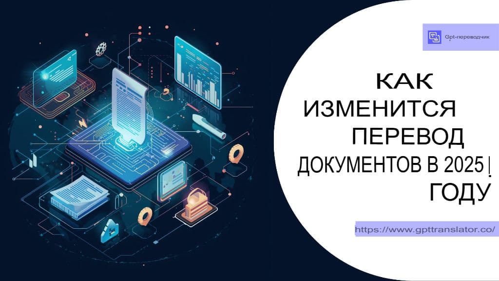 Как ИИ меняет перевод документов в 2025 году