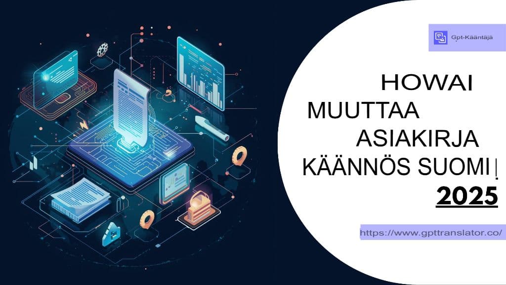 Miten tekoäly mullistaa asiakirjojen kääntämistä vuonna 2025