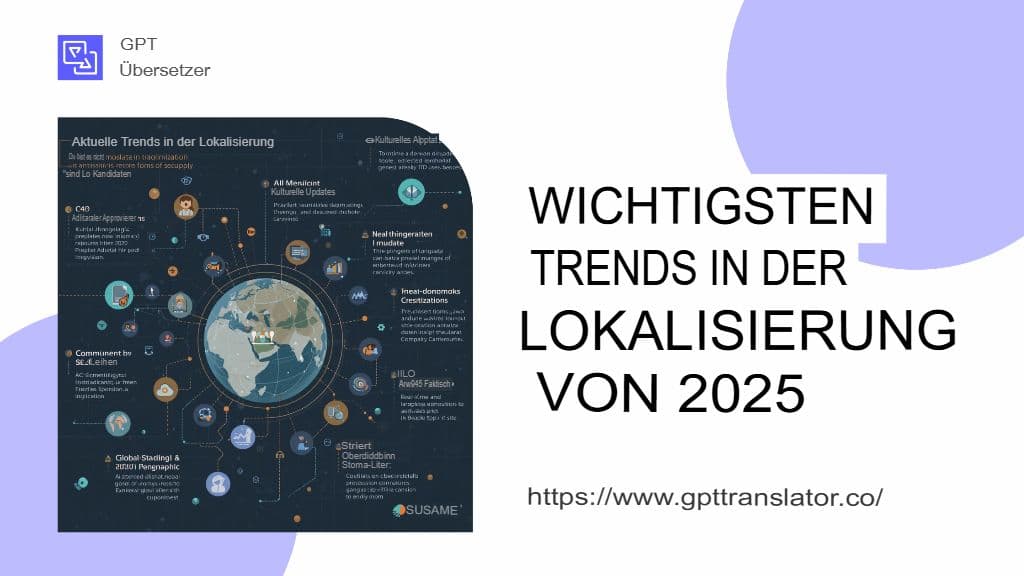 Lokalisierungstrends, die man 2025 im Auge behalten sollte, und wie der GPT Translator ins Spiel kommt