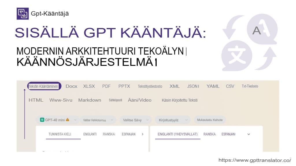 GPT-kääntäjän sisällä: Nykyaikaisen tekoälykäännösjärjestelmän arkkitehtuuri