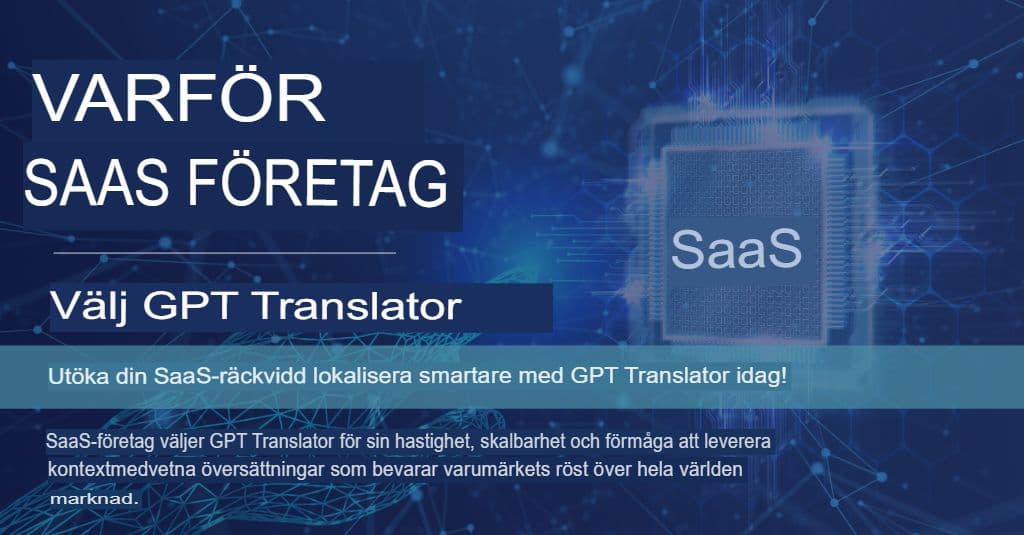 Skala upp ditt globala innehåll: GPT-översättare för SaaS och webbplatser