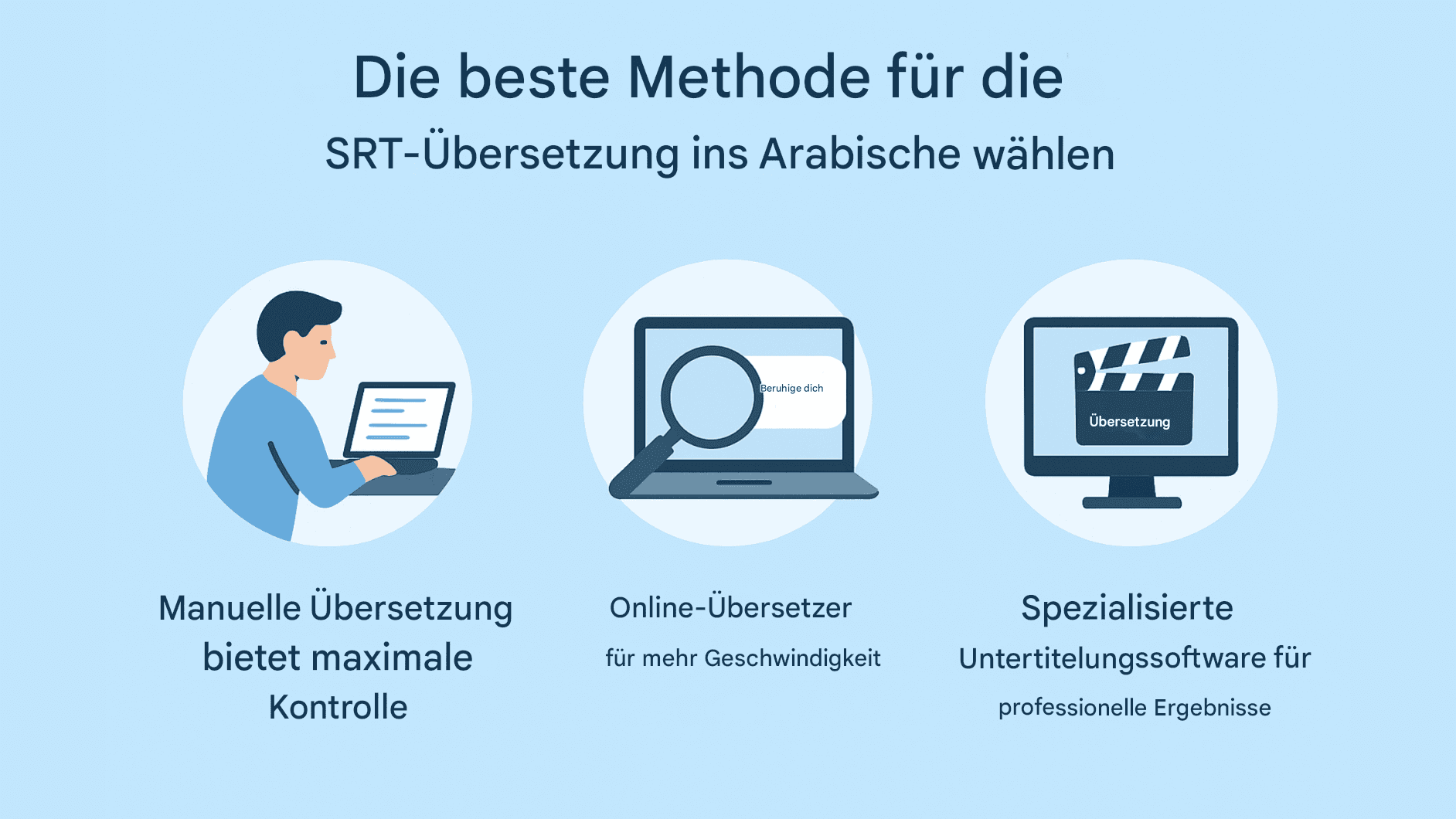 So übersetzen Sie SRT-Dateien ins Arabische: Vollständige Anleitung
