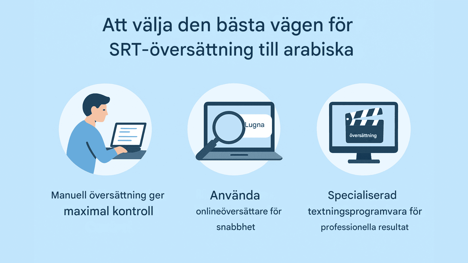 Hur man översätter SRT-filer till arabiska: Komplett guide
